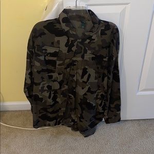 Camo oversized shirt